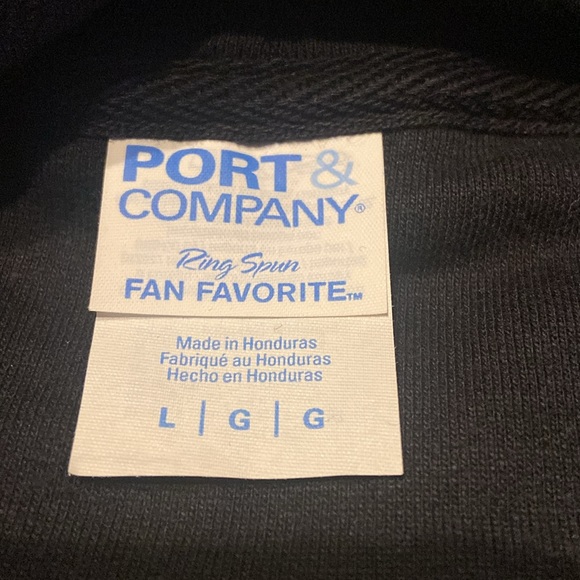 MY SISTER IS A GOLDEN DOODLE Size L Black Hoodie - Picture 5 of 7